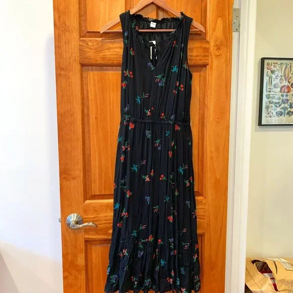 Old Navy | Dresses | Old Navy Black Floral Maxi Dress S Nwt | Poshmark Old Navy | Dresses | Old Navy Black Floral Maxi Dress S Nwt | Poshmark